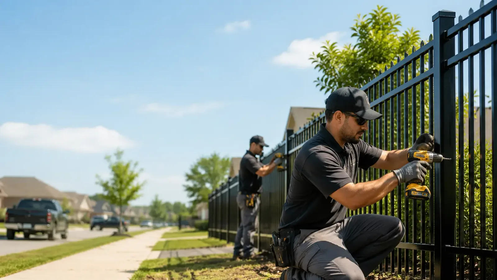 Metal Fence Installation in Potomac, MD